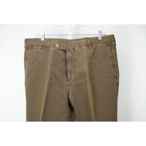 Rota Sport Cotton Silk Blend Brown Striped Pants Sz 56 BRAND NEW